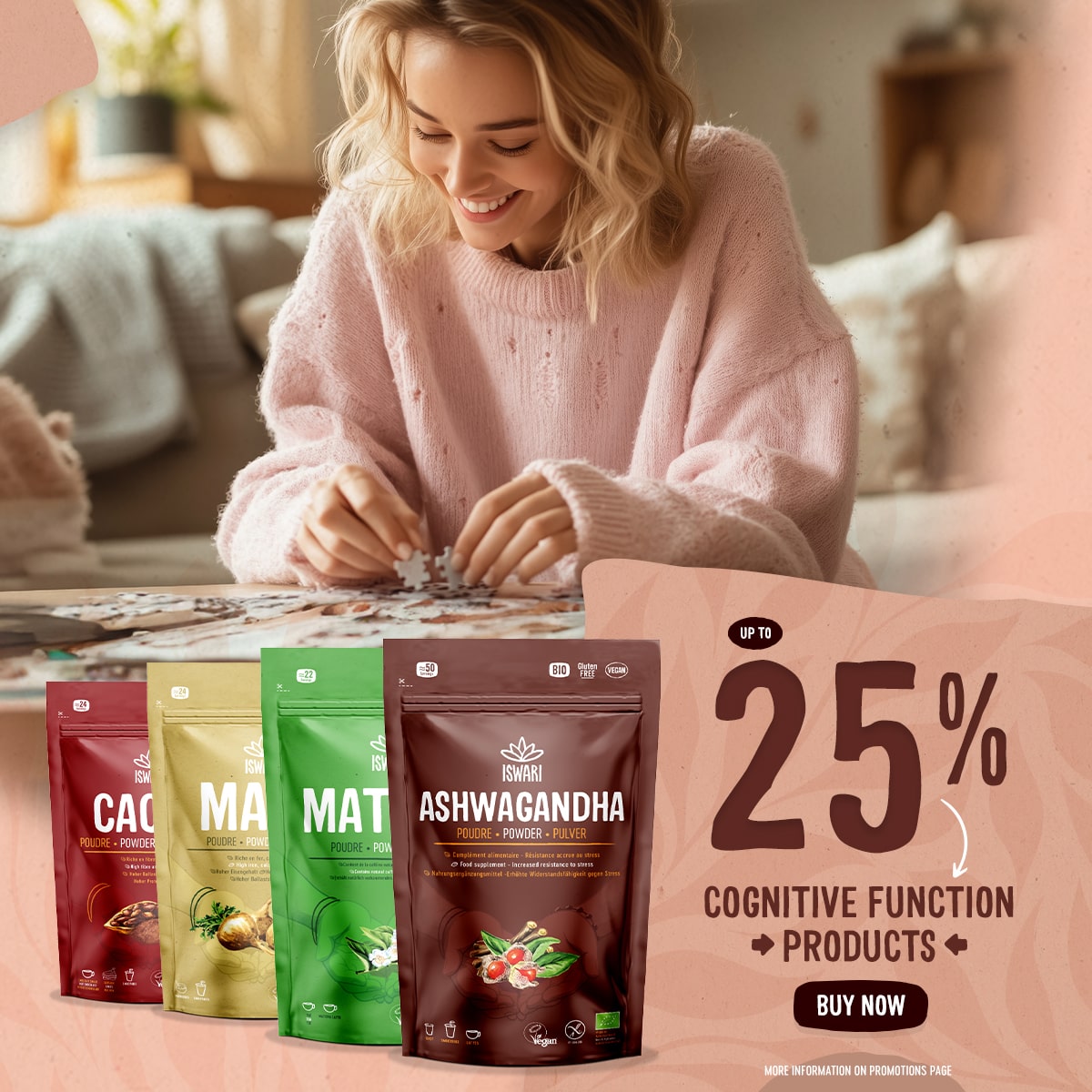 Up to 25% COGNITIVE FUNCTION